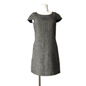 Esprit Womens Dress Size 2 Gray Short Sleeve Round Neck